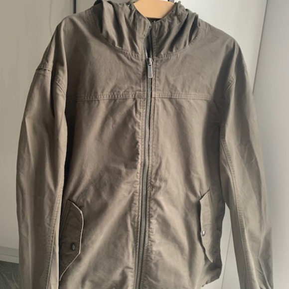 Zara man light hooded jacket new large - Picture 1 of 7
